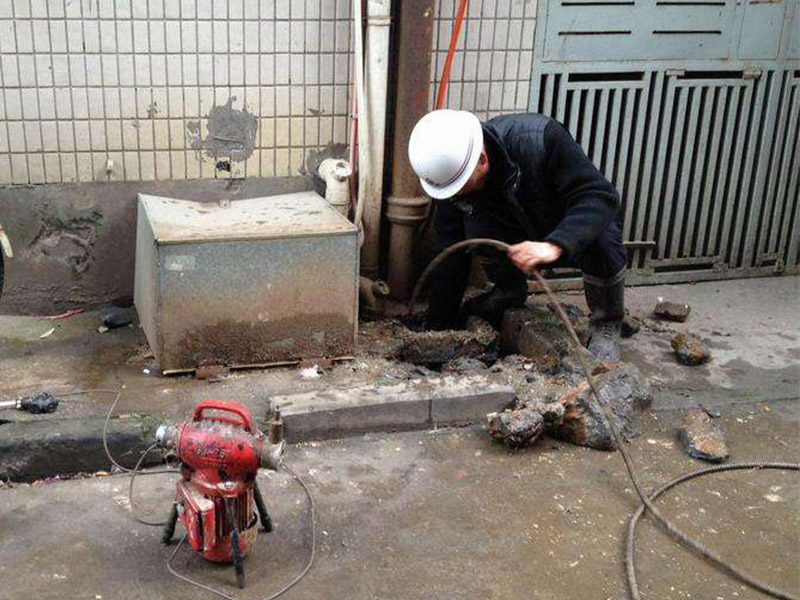 邛崃疏通下水道-洗菜池疏通